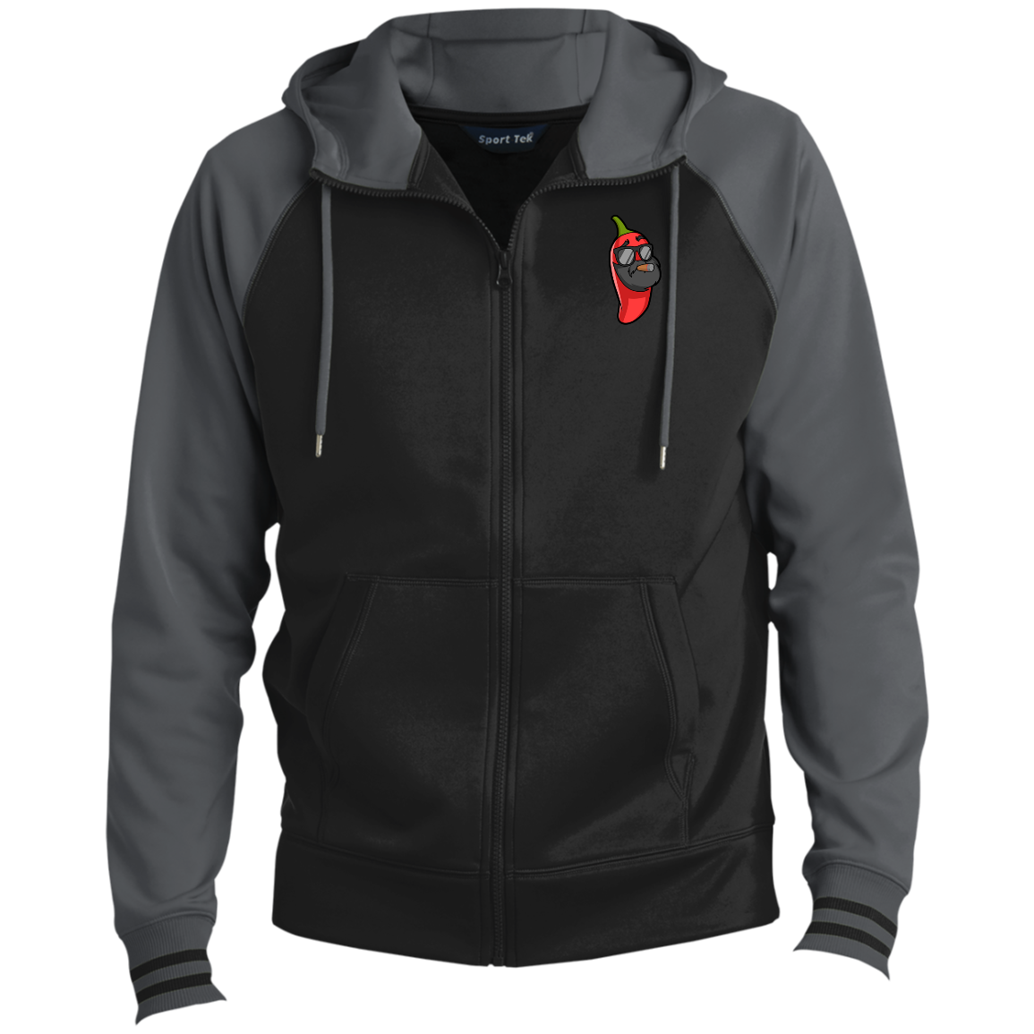 SD- Pepper-Men's Sport-Wick® Full-Zip Hooded Jacket