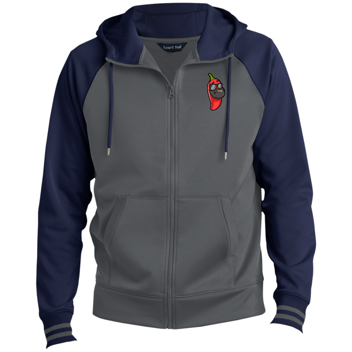 SD- Pepper-Men's Sport-Wick® Full-Zip Hooded Jacket