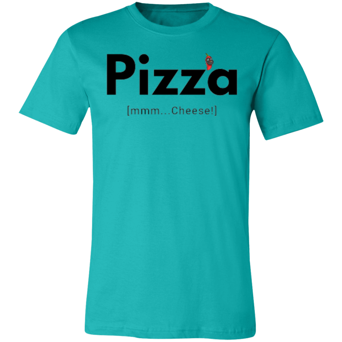 SD Pizza Cheese- Unisex Jersey Short-Sleeve T-Shirt