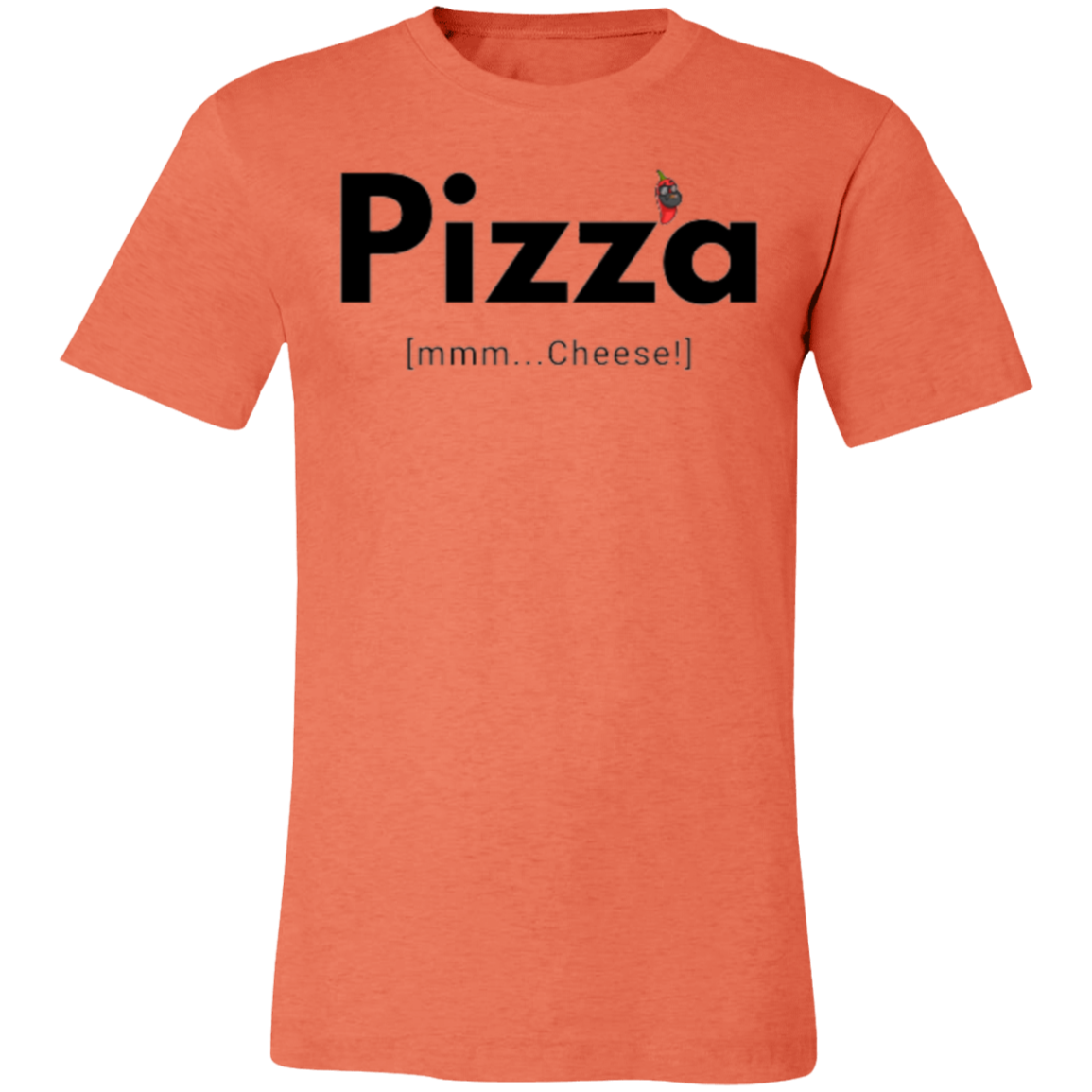 SD Pizza Cheese- Unisex Jersey Short-Sleeve T-Shirt