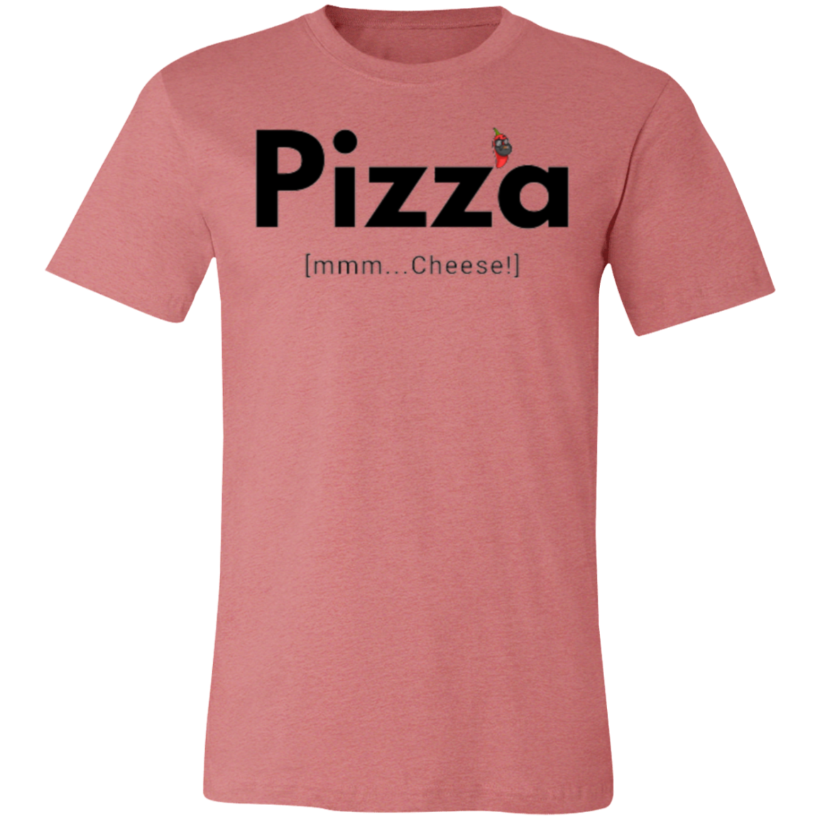 SD Pizza Cheese- Unisex Jersey Short-Sleeve T-Shirt