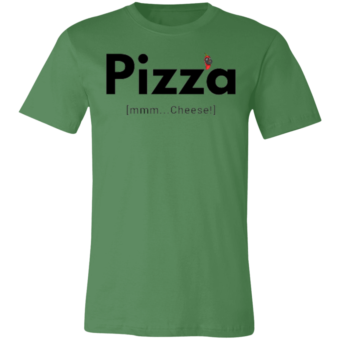 SD Pizza Cheese- Unisex Jersey Short-Sleeve T-Shirt