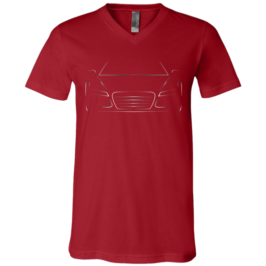 Car- Unisex Jersey SS V-Neck T-Shirt