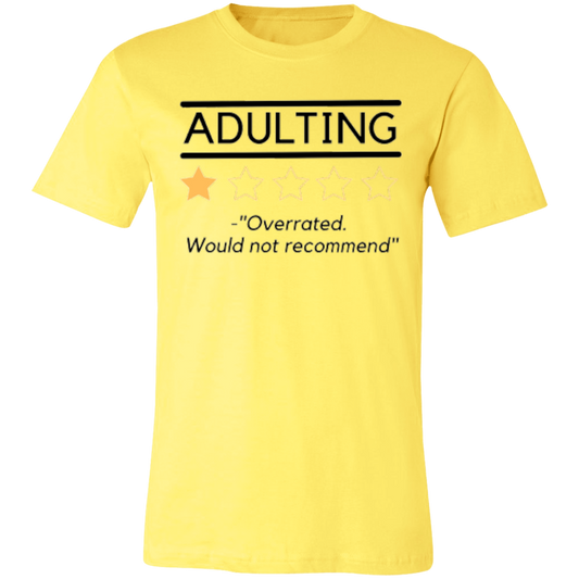 Adulting - Unisex Jersey Short-Sleeve T-Shirt