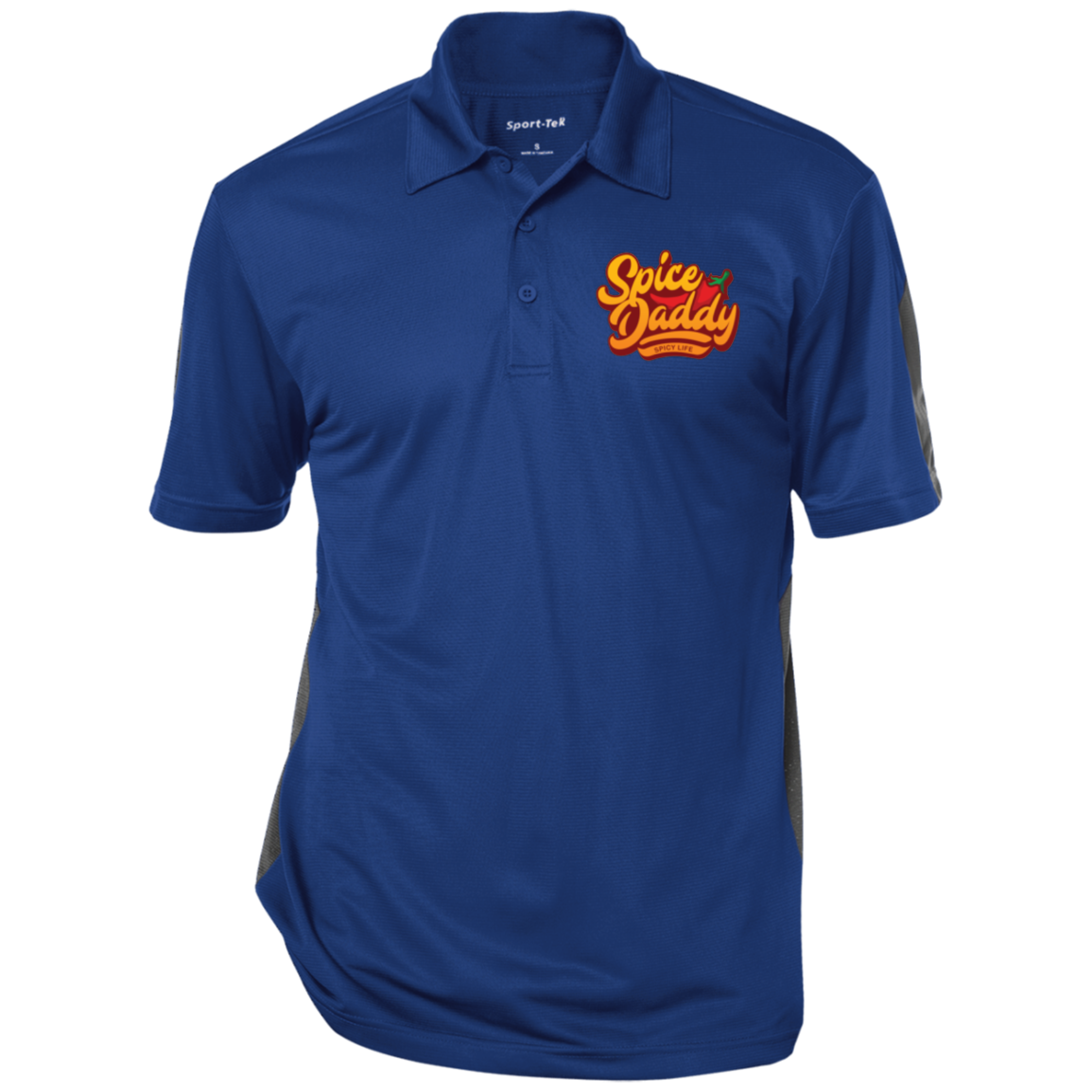 SD-Spicy life Performance Textured Three-Button Polo