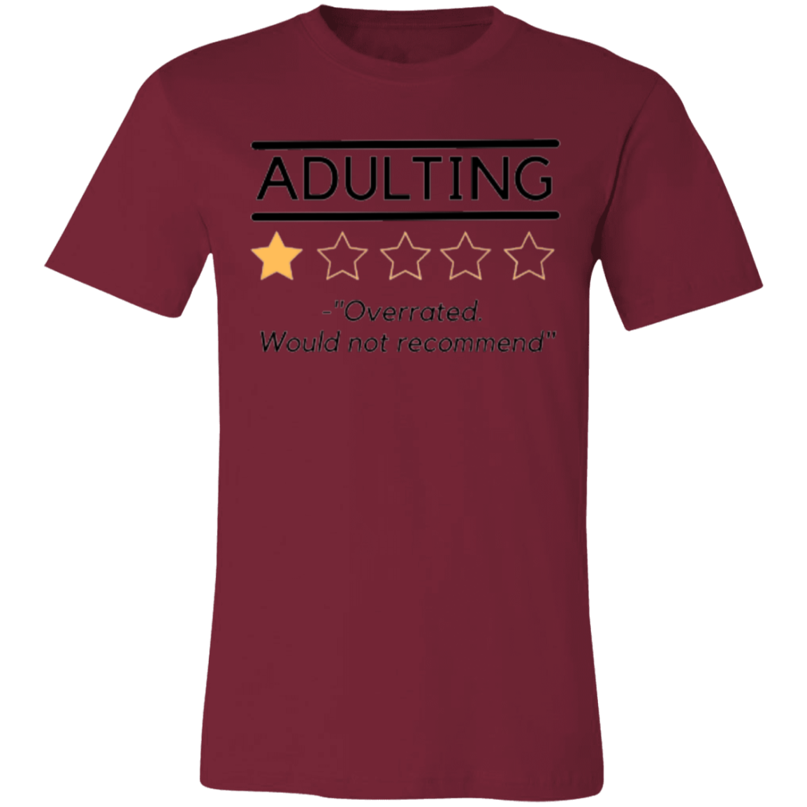 Adulting - Unisex Jersey Short-Sleeve T-Shirt