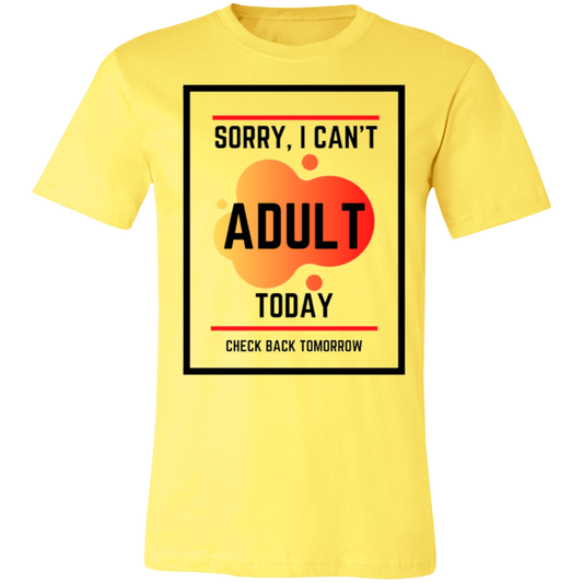 Adulting - Unisex Jersey Short-Sleeve T-Shirt