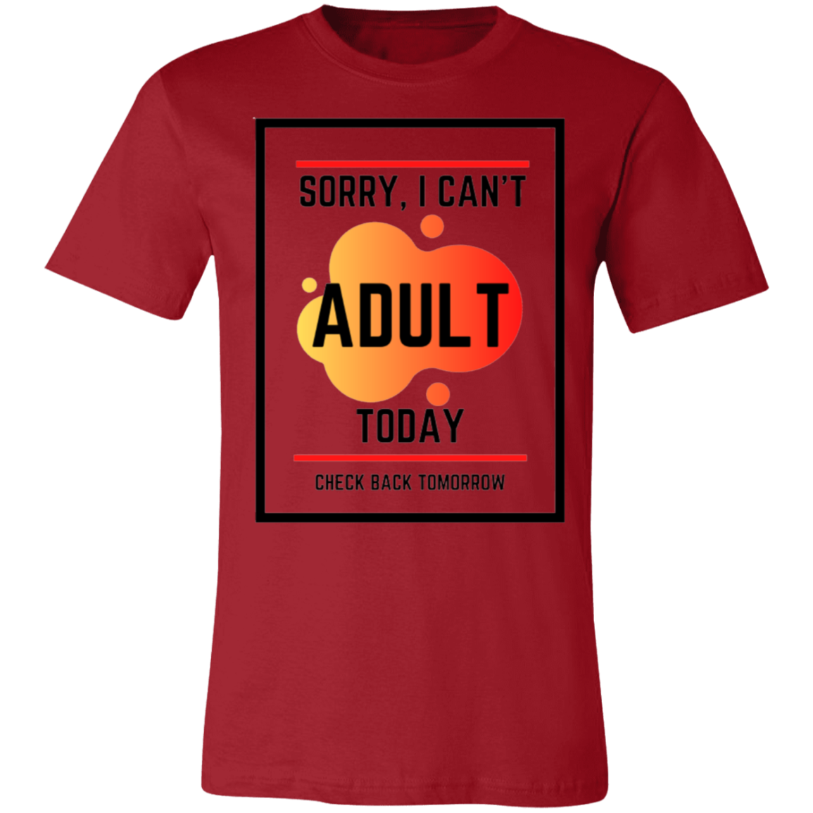 Adulting - Unisex Jersey Short-Sleeve T-Shirt