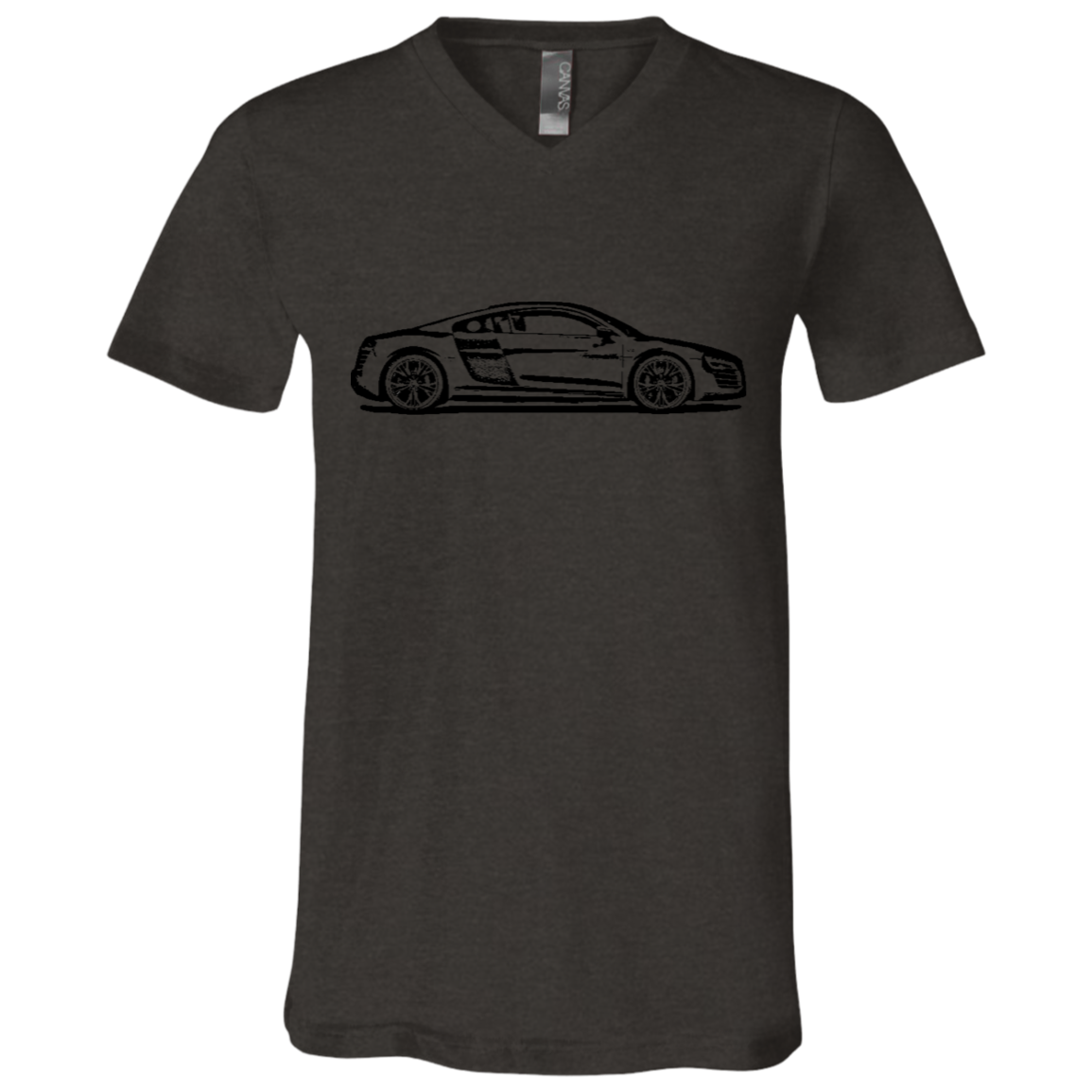 R8 Unisex Jersey SS V-Neck T-Shirt