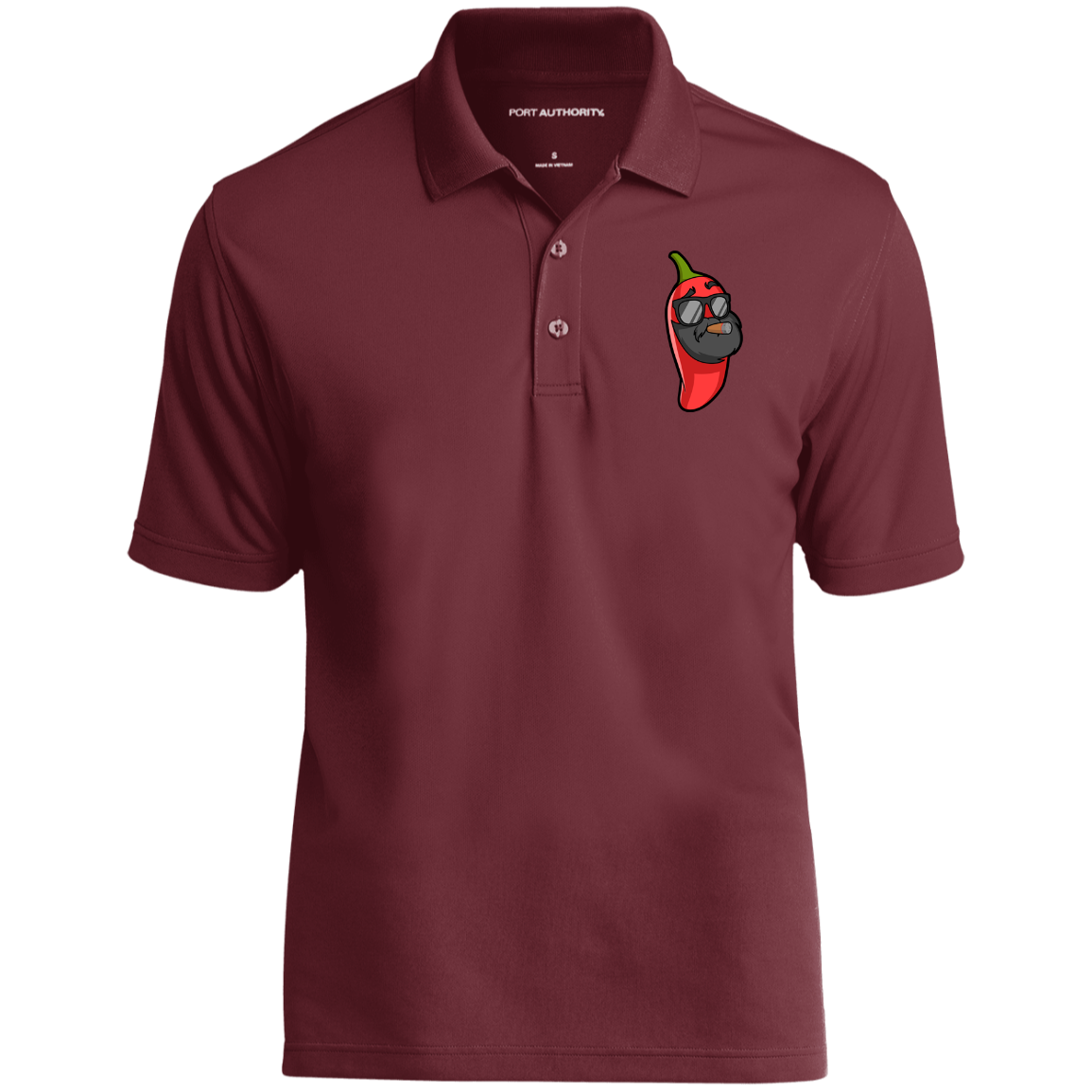 SD-Pablo Pepper Dry Zone UV Micro-Mesh Polo