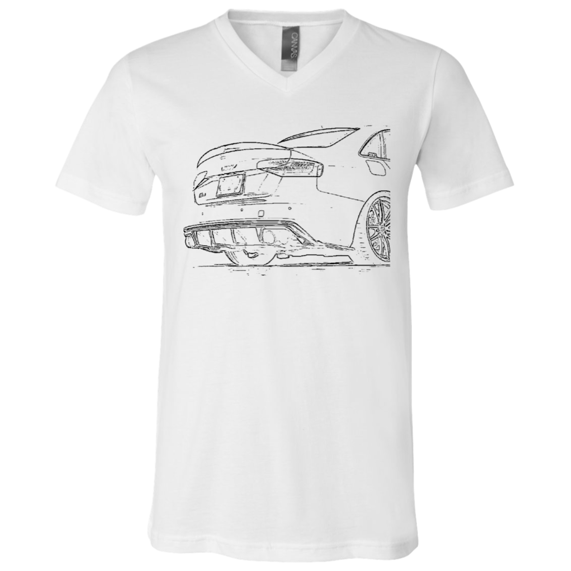 S4 Unisex Jersey SS V-Neck T-Shirt