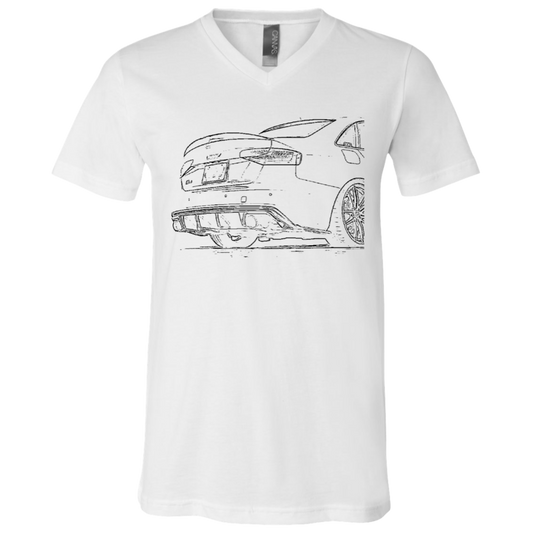 S4 Unisex Jersey SS V-Neck T-Shirt