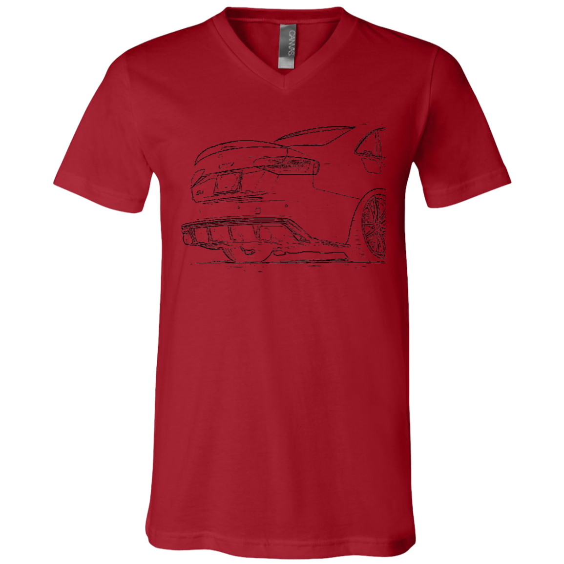 S4 Unisex Jersey SS V-Neck T-Shirt